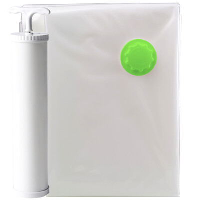 

Space workshop vacuum compression bag travel storage bag luggage Ziplock bag clothes cotton quilt finishing bag waterproof seal moisture-proof 6 piece set hand pump environmentally friendly no smell