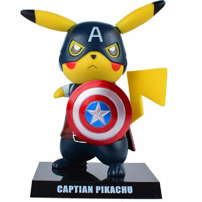 

Pikachu Action Figure Toy Car Furnishing Collection