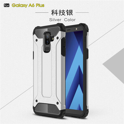 

Goowiiz Phone Case For Samsung Galaxy A6 2018A6 Plus 2018 King Kong Armor Fashion Bumper PC TPU Prevent falling