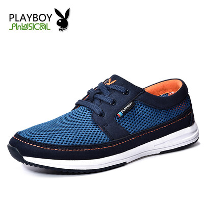 

PLAYBOY brand 2016 Spring&SummerNew casualBreathable meshFashionable Korean style sneakerMens shoes