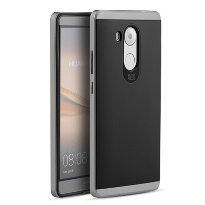 

KOOLIFE Huawei Mate8 Mobile Shell Cover Силиконовая мягкая рамка для раковины All-inclusive Case подходит для помощника 8 Серия Hornet - Deep Space Grey