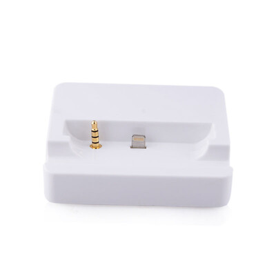 

Portable Dock w/ Dock Connector and 3.5mm Earphone Jack for iPhone 6 - White