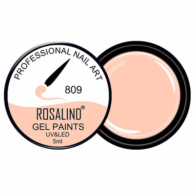 

ROSALIND Gel Varnish 5ml 142 Pure Colors UV Gel Manicure DIY Nail Art Gel Polish Design Nail Painting Color gel lacquer801-880