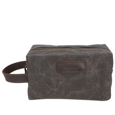 

Vintage Canvas Handbag Men Casual Travel wash Bag Women Fashion Multi-Function Organizer Bag 2018 New Male Large Capacity Clutch