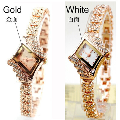 

Lady diamond set with diamond fashionable pretty ladies exquisite bracelet watch