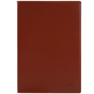

Morning light  & G APY4K380 office B5 leather leather noodle notebook 12 pages brown