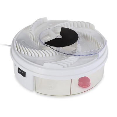 

gocomma New Fashion Electric Fly Trap Device with Trapping Food High-quality plastic material Powered by USB cable included