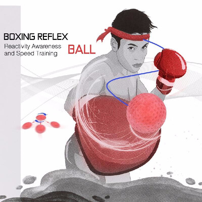 

New Boxing Set Reactivity Awareness Training Punching Ball for Exercise And Stress Relief