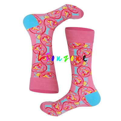 

LIONZONE 2018 New Arrived Totem Western Style Happy Socks Women Plus Size Cactus Worship Symbols Neutral Socks Fashion trend