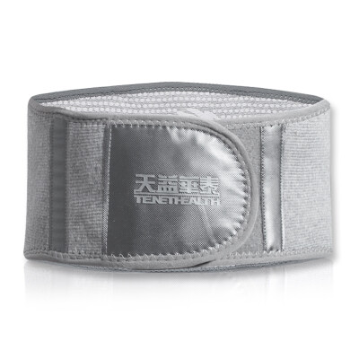 

Tianyi Huatai Apocynum self-heating waist belt warm waist waist plate men and women spring and summer breathable far infrared self-heating waist care gray L