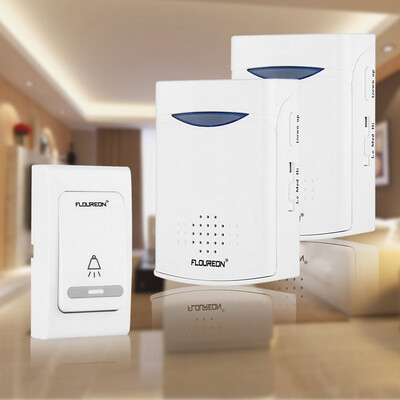 

Brand New Portable Twin Pack Wireless Cordless Door Bell Chime 100M Range