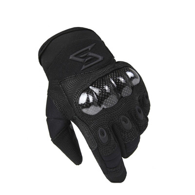 

Men Outdoor Tactical Hiking Camping Sports Full Finger Winter Genuine Leather Gloves