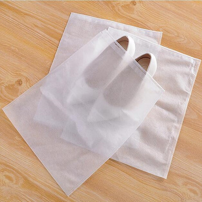 

5pcs Portable non-woven shoes bag ravel Drawstring sorting Pouch dust protection organizer Storage bag home storage