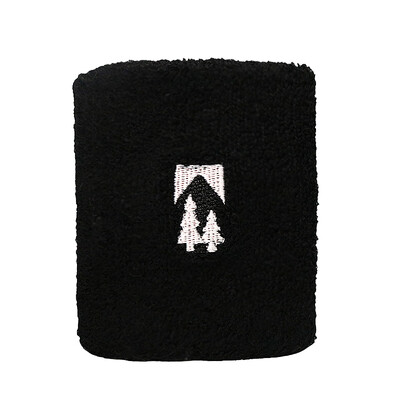 

ALPINT MOUNTAIN El Monte outdoor sports breathable men&women badminton towel protection wrist sweat sweat sweat fitness wristband 610-046 black code a pair of installed