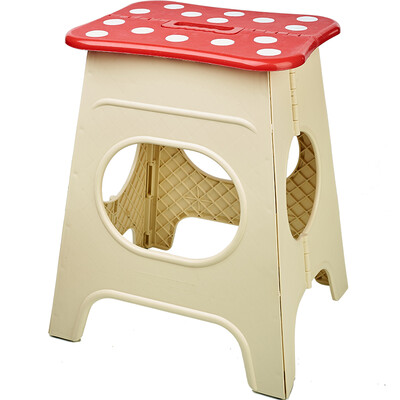 

Waterman Whotman folding chair heightening thick plastic table stool portable anti-skid folding stool self-driving equipment WD2932
