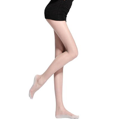 

[Jingdong Supermarket] snow in the fly XXBLKW1501 4 loaded thin section of the core stockings feet plus cotton anti-skid pattern T file design / light gray 4 double