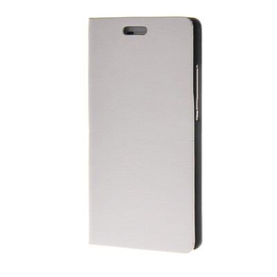 

MOONCASE Leather Side Flip Wallet Card Holder Stand Shell Pouch ЧЕХОЛ ДЛЯ Huawei Ascend P8 Lite White