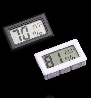 

10PCS Digital Thermometer Hygrometer Moisture meter Temperature Humidity Meter Fridge Freezer -50-70C 10RH99RH