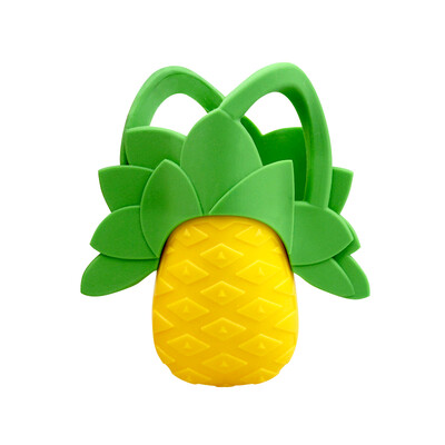 

Baby Banana Baby Toy Molar Stick Pacifier Biting Music Silicone Fingerset Rubber Pineapple