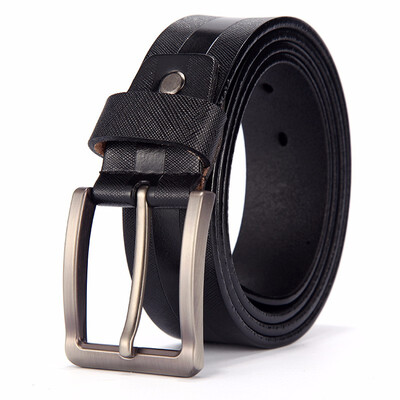 

Men&39s new belt men&39s pin buckle belt wild black wide belt men&39s belt