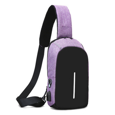 

ZHANAO creative mens chest bag outdoor casual mens bag multi-function bag
