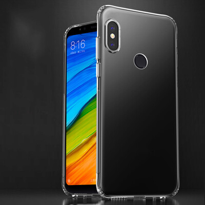 

For xiaomi Redmi Note 5 Pro Anti knock shockproof Clear Cover Transparent Silicone Case For Xiaomi Redmi Note 5 AI Dual Camera
