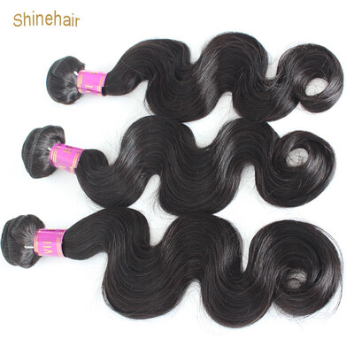 

3 pcslot 100 Real Human Hair Unprocessed Virgin Brazilian Hair Bundles