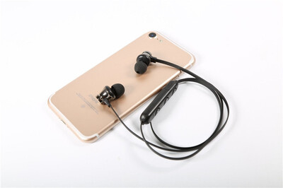 

Magnet Bluetooth Earphone Stereo Sports Wireless Bluetooth Headphone Headset Rose Gold Earphones With Mic for iPhone Xiaomi