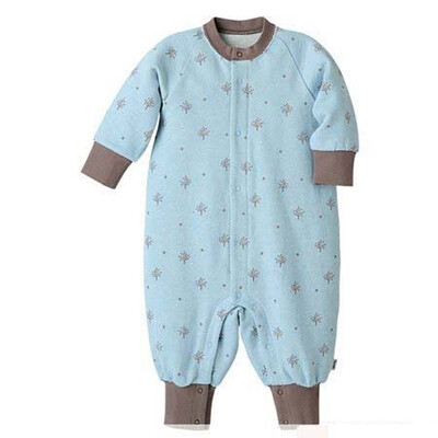 

Baby Boy Girl Winter Floral Warm Jumpsuit Polar Fleece Romper Climbing Clothes