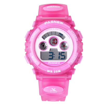 

PASNEW Kids outdoor Sports Wrist Watch Boys Girls LED Digital Quartz Wacthes