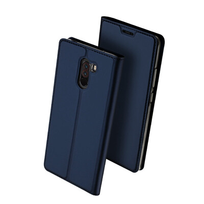 

For Xiaomi Pocophone F1 Case Luxury High Quality PU Leather Flip Cover For Xiaomi Poco F1 Little F1 Phone Cases