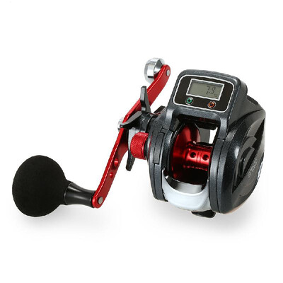 

Fishing Wheel Low Profile Linecounter Reel Ball with Digital Display