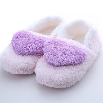 

Sweat heart anti-slip cotton indoor shoes