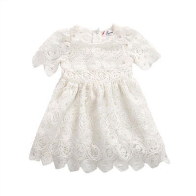 

Summer Newborn Baby Girls Princess Floral Dress Party Pageant Tutu Dresses