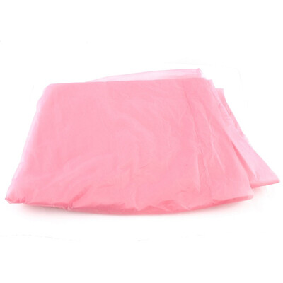 

mymei PVC Square Ultra Thin Rain Coat Regenmantel For Outdoor Travel Candy Pink