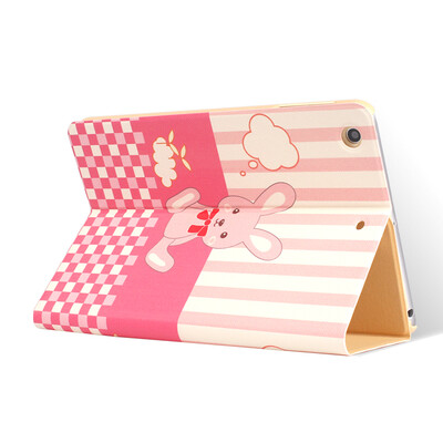 

MITI Смазливая Смарт кожаный для Ipad воздуха два сгиба Подставка Флип таблетки крышки для Ipad 5 нескольких цветов Бесплатная доставка