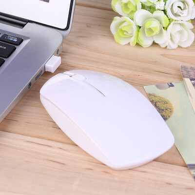 

New 2.4GHz Slim USB Wireless Optical Mouse Mice for For Laptop PC Computer