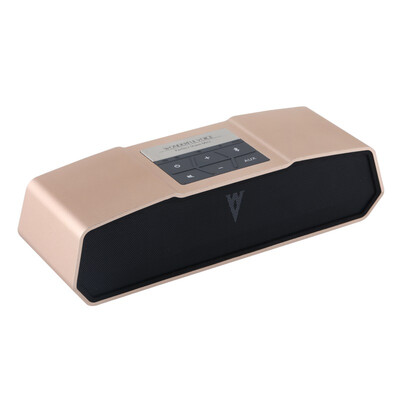

Красота звука (ЧУДЕСНЫЕ VOICE) беспроводной динамик колонка Совершенной Share Мини Bluetooth / стерео портативного динамика розового