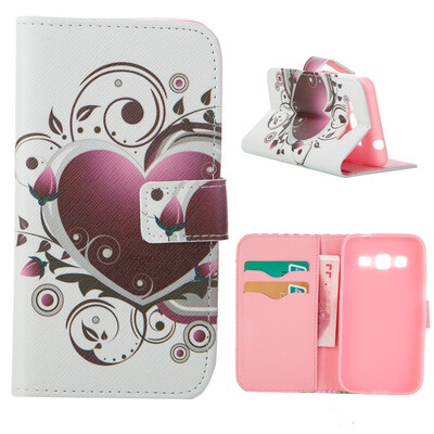 

MOONCASE ЧЕХОЛ ДЛЯ Samsung Galaxy Core Prime G360 Flip Leather Foldable Stand Feature [Pattern series] /a07