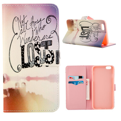 

MOONCASE ЧЕХОЛ ДЛЯ iPhone 6 Plus (5.5") Flip Leather Wallet Card Slot Foldable Stand Feature [Pattern series] /a03