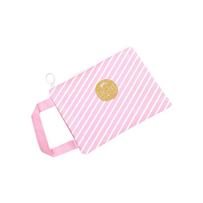 

UpperX A4 Cartoon Pink Mesh File Folder Document Filing Bag Stationery Business Gift Stationery Oblique bar