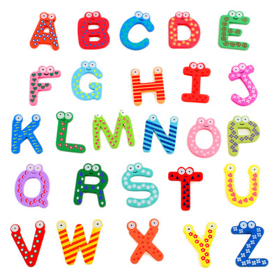 

mymei Magnetic Letters Teaching Learning Childrens Kids Alphabet Magnets Fun Toy Words