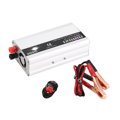 

12 В постоянного тока в переменное 220V автомобилей Портативный Инвертор зарядное конвертер 1200W ВАТТ