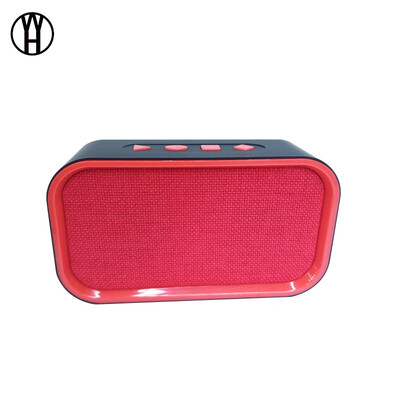 

WH N13 Fabrics Mini Bluetooth Speaker Outdoor lovely Fashion Wireless Loudspeaker support Calls FM AUX TF USB Drive