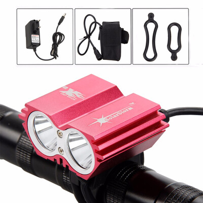 

SolarStorm X2 Bicycle Light 7000Lumens 2x XM-L T6 Led Cycling Headlight Bike Front Light Bicycle Headlamp TorchChargerBattery