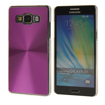 

MOONCASE Fashion CD Style Aluminium Metal Hard Case Cover for Samsung Galaxy A5 Purple 01