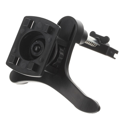 

360 Degree Rotation Air Outlet Four Export Base for Mobile / GPS - Black