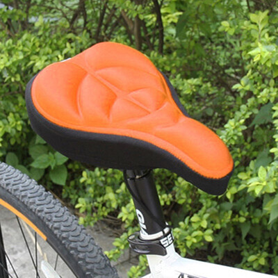 

Cycling Bicycle Silicone Non-slip Saddle Seat Cover Cushion Soft Pad