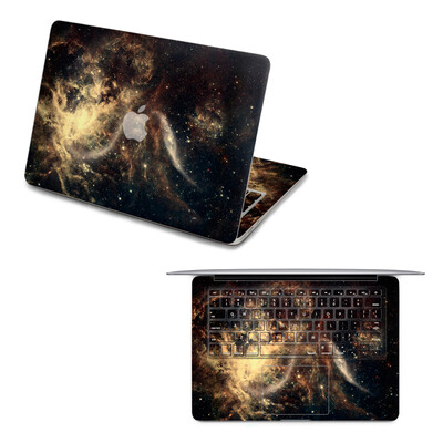 

GEEKIDMacbook Air decal front sticker yellow macbook keyboard sticker full decal top sticker US style keyboard protector