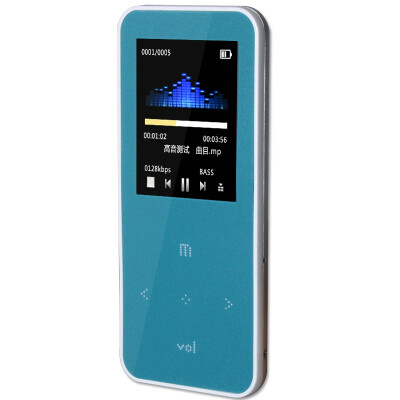 

Owen ONN Q9 8G MP4 all-metal ultra-thin support double lossless mini-sports HIFI level MP3 player blue